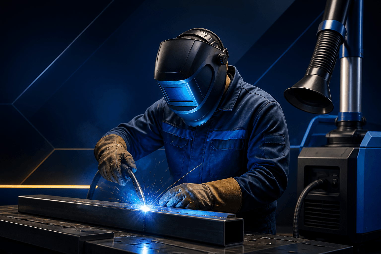 Иллюстрация курса «Электрогазосварщик»